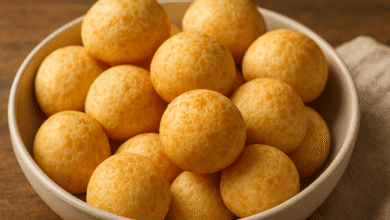 Pão de queijo 3 ingredientes
